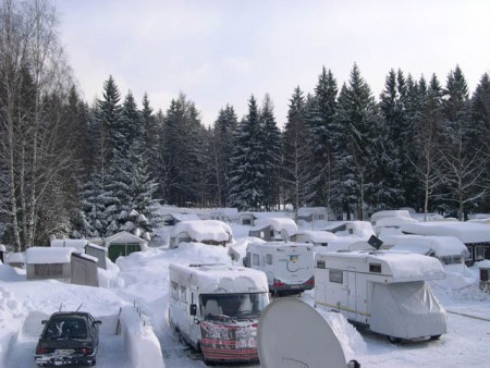 Zimní Camping Jiskra Harrachov